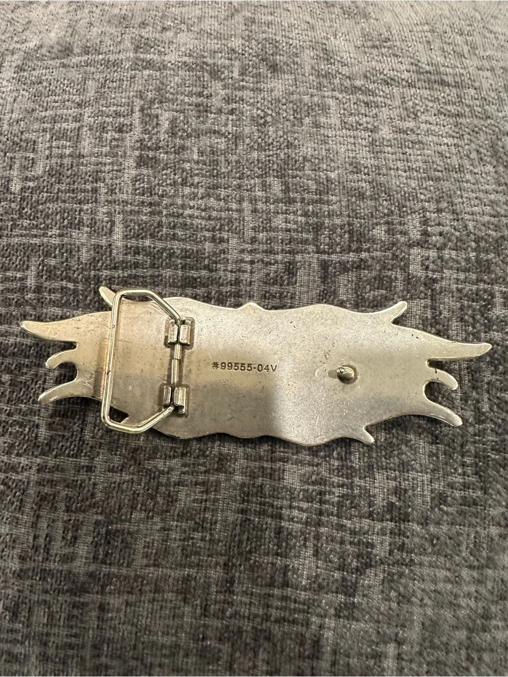 Harley-Davidson Silver Rare Y2K vintage flame belt buckle